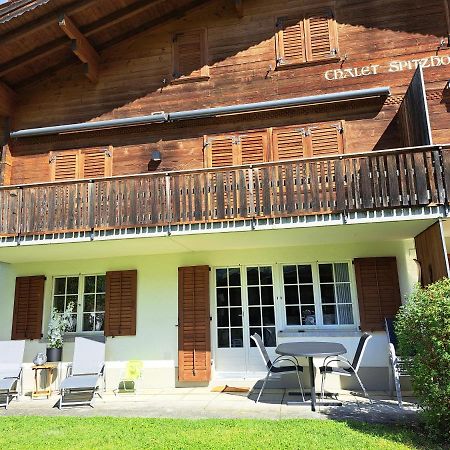Chalet Spitzhorn - Your Peak Getaway - Private Terrasse & Gratis Parkplatz Gsteig Екстериор снимка
