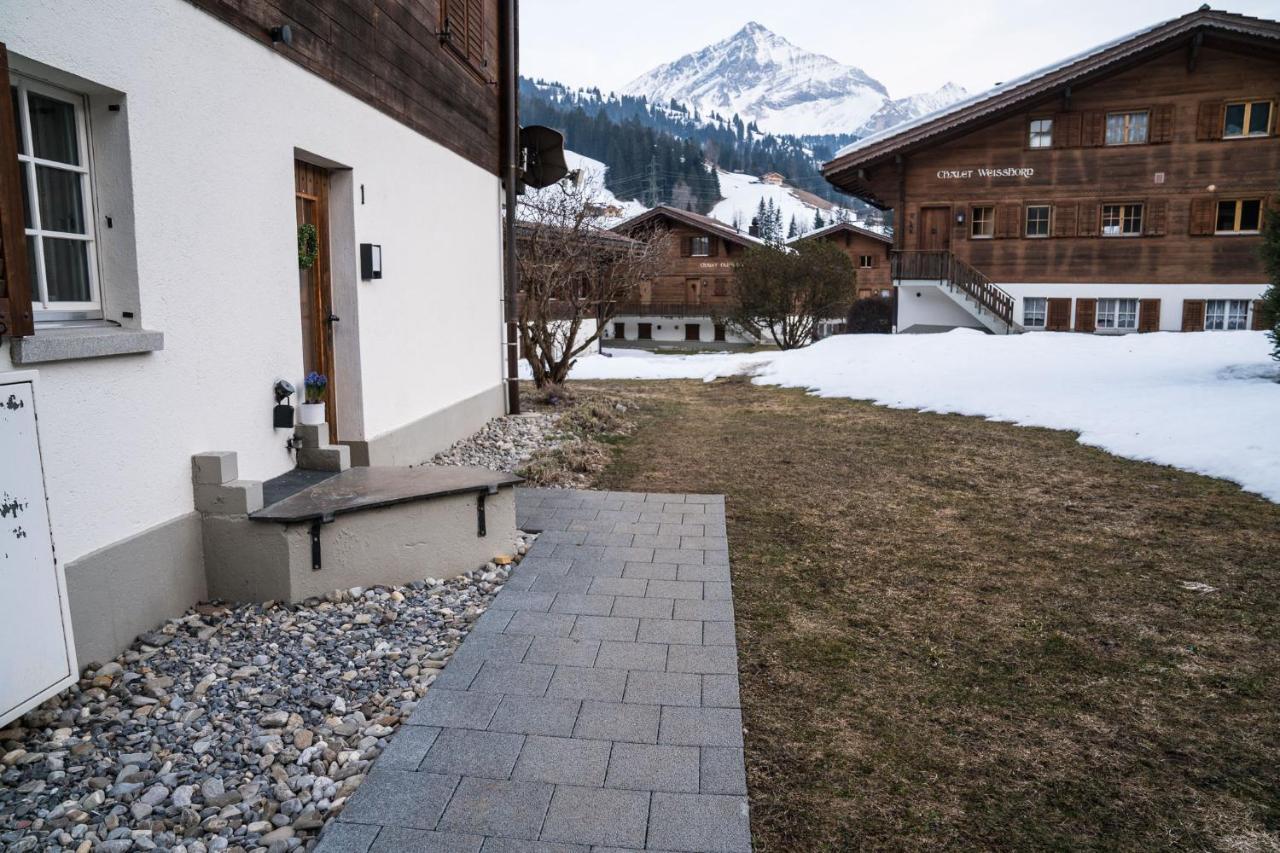Chalet Spitzhorn - Your Peak Getaway - Private Terrasse & Gratis Parkplatz Gsteig Екстериор снимка